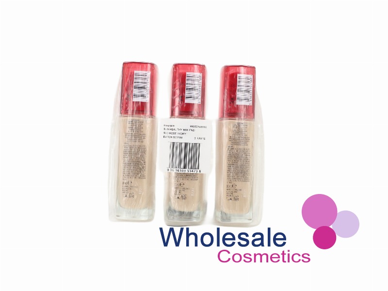 6 x Bourjois Healthy Mix Clean Foundation 30ml - 50C ROSE IVORY